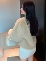 Onlytrend Front-Open Fur Overcoats