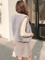 Onlytrend Front-Open Fur Overcoats