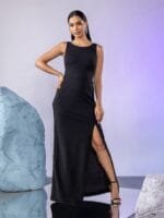 20Dresses Boat Neck Sheath Maxi Dress