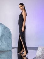 OnlyTrend Boat Neck Sheath Maxi Dress