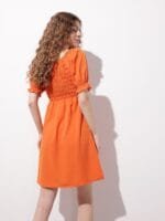 OnlyTrend Weekend Chic Smocked Empire Dress