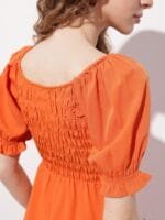 OnlyTrend Weekend Chic Smocked Empire Dress