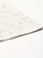 OnlyTrend Women Off White Floral Mirror detail Cotton Straight Kurta & Palazzos with Dupatta