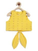 Tiber Taber Girls Embroidered Ready to Wear Lehenga & Blouse With Dupatta