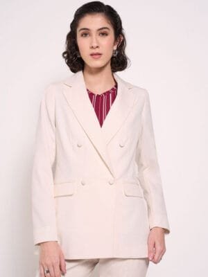 Onlytrend Double-Breasted Formal Blazers
