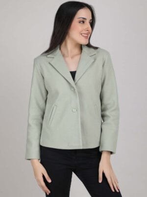 Onlytrend Single-Breasted Notched Lapel Blazer