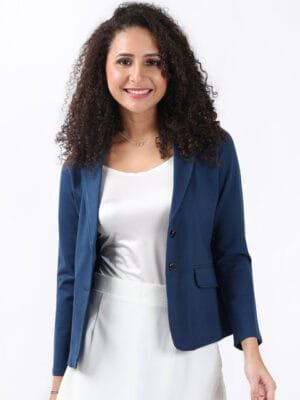 Onlytrend Notched Lapel Single-Breasted Blazer