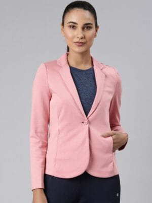 Onlytrend Dry Fit Cotton Single Breasted Blazers