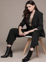 Shiv traders collection Notched Lapel Collar Single-Breasted Formal Blazer