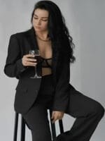 Shiv traders collection Notched Lapel Collar Single-Breasted Formal Blazer