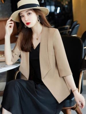 OnlyTrend Single-Breasted Casual Blazer