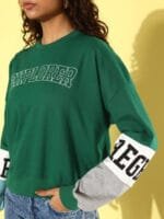 The Roadster Lifestyle Co. Printed Hooded Sweatshirt