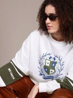 OnlyTrend. Printed Relaxed Sweatshirt