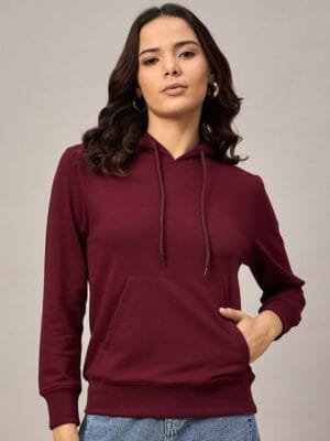 OnlyTrend. Women Hooded Pullover Sweatshirt